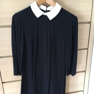 Original Penguin- black dress with white collars